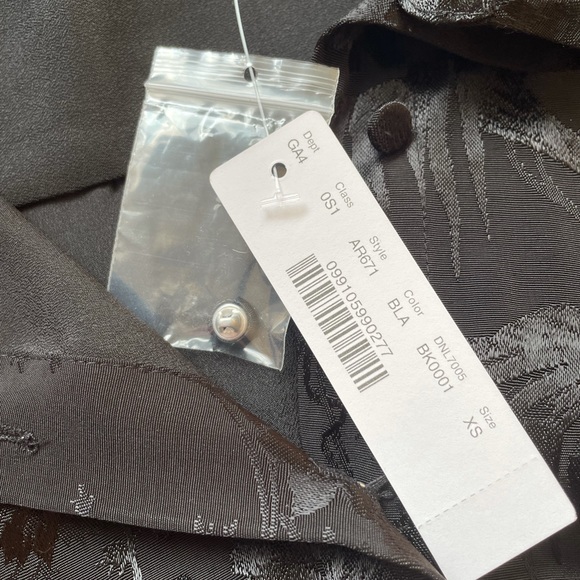 NWT Jcrew Black Shirt Dress XS - Picture 6 of 8